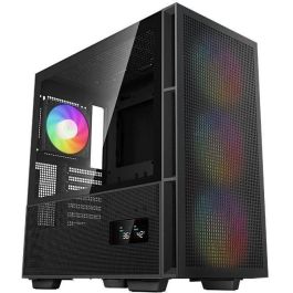 Caja de PC - DEEPCOOL - CH560 Digital (Negro) - Torre media - Formato ATX - 3x140mm A-RGB + 1x120mm A-RGB