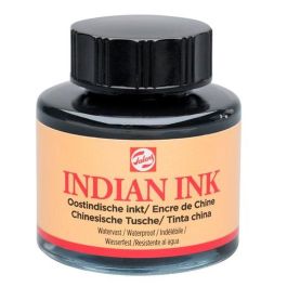 Tinta Talens Indian Ink Negro 30 ml (3 Unidades)