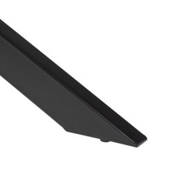 Mesa Comedor Natural-Negro Madera-Hierro 180 X 90 X 79 cm