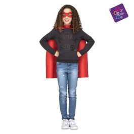 Capa súper héroe roja 3-6 años Capa súper héroe roja 3-6 años