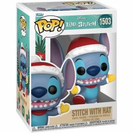 Funko POP Disney Stitch with Santa Hat Figura Vinilo 9cm Caja Regalo Precio: 15.59000058. SKU: B1JK6FCC2G