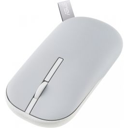 ASUS MD100 Ratón Óptico Inalámbrico RF Wireless + Bluetooth Gris 1600 DPI Ambidextro Oficina