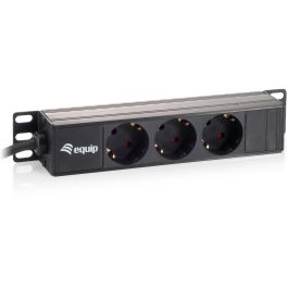EQUIP 333299 Regleta de 3 tomas AC con montaje en rack 1U, 1.5m, Negro Precio: 37.98999974. SKU: B1JYZ78J2X