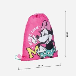 Saquito escolar minnie 30.0 x 39.0 cm