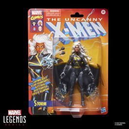 HASBRO Figura Articulada Tormenta The Uncanny X-Men Marvel Comic 15cm con 4 Accesorios y Capa de Tela