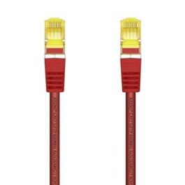 AISENS - CABLE DE RED LATIGUILLO RJ45 LSZH CAT.7 600 MHZ S/FTP PIMF AWG26, ROJO, 2.0M