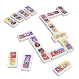 Spinmaster SPI6074104 - Dora la Exploradora - Juego de Dominó con 28 Fichas en Caja de Metal - A partir de 4 años