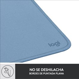 Logitech Alfombrilla de Ratón Studio Series Antideslizante Resistente a Derrames Poliést. Reciclado Gris Azulado 230x200x2mm