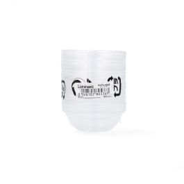 Luminarc Set 6 Boles Vidrio Templado Apilable 6 cm Transparente - Extra Resistente, Apto Lavavajillas y Microondas