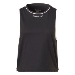 Camiseta para Mujer sin Mangas Reebok Rie Negro Precio: 24.50000014. SKU: B187H4QRB5