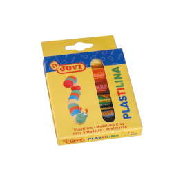 Jovi Plastilina Estuche de 6 Barras Colores Surtidos