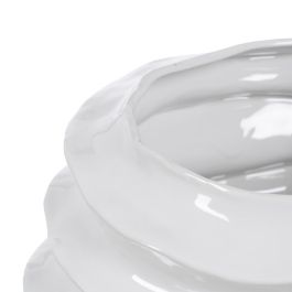 Jarrón Blanco Cerámica Decoración 44,50 X 44 X 46,50 cm