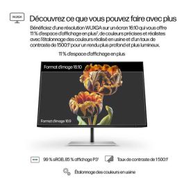 HP 724pn Monitor Series 7 Pro de 24 pulgadas WUXGA 16:10 con Precisión de Color, Marco Micro-Borde y Diseño Ergonómico