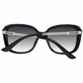 Guess Gafas GF6138 01B Gafas de sol para mujer, montura rectangular, 140 mm