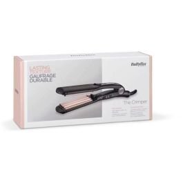 Babyliss Plancha de Pelo Crimper 2165CE 35 mm, Ondulador de Pelo con Placas de Cerámica-Turmalina, 10 Temperaturas Ajustables