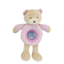 Sonajero bolita 25 cm oso lulu rosa Precio: 8.587975. SKU: S2427002