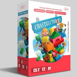 Constructorres Juego de Mesa Didáctico para Niños 6 Años, Juego de Cartas Educativo para Desarrollar Habilidades