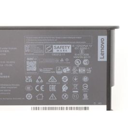 Lenovo AC adapter, 170W power output, 20V voltage, 3-prong design, slim profile, suitable for Lenovo devices. Lenovo AC adapter, 170W power output, 20V voltage, 3-prong design, slim profile, suitable for Lenovo devices.