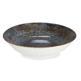 Plato Porcelana Hondo 21Cm Oscuro Vessia (24 Unidades) Plato Porcelana Hondo 21Cm Oscuro Vessia (24 Unidades)