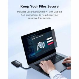 Lexar LSL500M001T-RNBNG Unidad Externa SSD 1 TB USB Tipo C 3.2 Gen 2x2 2000 MB/s Negro