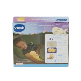 VTECH BABY LUMIZEN Gris - Terminal Móvil Educativo Bilingüe Español/Inglés para Bebés - Modelo VTE3417765928055
