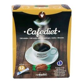 NOVADIET Cafediet, Café soluble con Café Verde y Garcinia Cambogia. Contribuye al metabolismo. Formato 12 Sticks Precio: 9.5000004. SKU: B1D2W4QPEQ