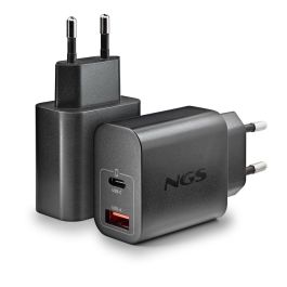 Cargador para Portátil NGS ERA20WBLACK 20 W Negro
