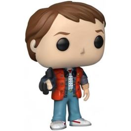 Funko POP! Regreso al Futuro Marty McFly en Chaleco Acolchado Figura de Vinilo 9cm