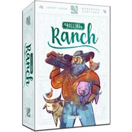 TCG Factory Rolling Ranch Juego de Mesa Roll and Write en Español - Reconstruye tu Rancho, 2-20 Jugadores
