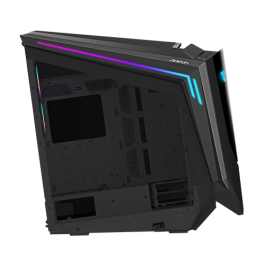 Gigabyte Aorus C700 Glass GB-AC700G Torre Full Tower Negra con Ventana Transparente