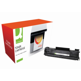 Q-connect Toner Compatible HP CE278A Negro para LaserJet P1566 P1606dn M1536dnf MPF (2100 páginas)