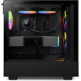 NZXT Kraken 240 RGB Procesador Sistema de refrigeración líquida todo en uno 12 cm Negro 1 pieza(s)