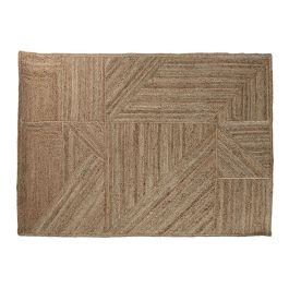 DKD Home Decor Alfombra Boho de Yute Natural Antideslizante 230 x 160 cm