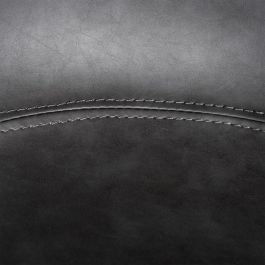 Silla Negro Metal / Simil Piel 59 X 50,50 X 81,50 cm