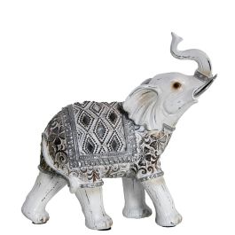 Figura Decorativa Alexandra House Living Blanco Plástico Elefante 10 x 22 x 21 cm Precio: 37.79000005. SKU: B17864LAPQ