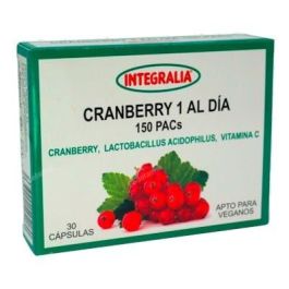 INTEGRALIA Cranberry 1 Al Día 150Pacs 30Cap. Arándano Rojo, Vitamina C y Probióticos para Vías Urinarias Precio: 18.5000002. SKU: B1J7R623WN
