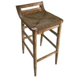 Taburete DKD Home Decor Natural 47 x 76.5 x 39 cm