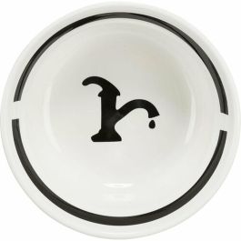 Comedero para Perro Trixie Blanco Negro Ø 13 cm 250 ml