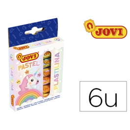 Jovi Plastilina Estuche 6 Barras Colores Pastel Surtidos 15 g Precio: 2.50000036. SKU: B15LQTCXXA