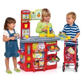 Supermercado con 20 accesorios y carrito de la compra. scanner con sonido.103 cm Supermercado con 20 accesorios y carrito de la compra. scanner con sonido.103 cm