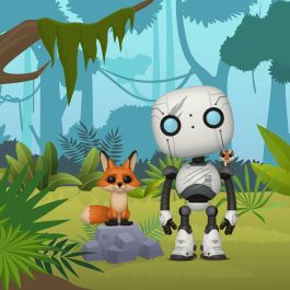 Funko Pop! El Robot Salvaje - Roz con Joli-Bec y Escobar - Figura de Vinilo de 10 cm AAAYZ15558