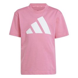 Camiseta de Manga Corta Infantil Adidas Essentials Big Logo Blanco Rosa Precio: 18.49999976. SKU: B12ZEWDYR5