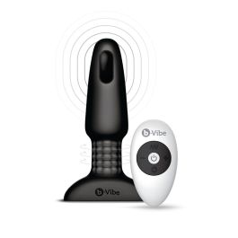 Plug anal con control remoto B-Vibe 5858070000 Negro