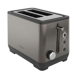 Aiwa ABT-1000 Tostadora Eléctrica, 1000W, 2 Ranuras, Acero Inoxidable, Diseño Moderno y Compacto, Funciones Descongelar y Recalentar, Modelo KOTAN Precio: 44.9152. SKU: B13QBZQ55H
