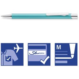 STAEDTLER Druckkugelschreiber elance pazifikblau