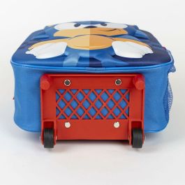 Mochila infantil trolley 3D sonic 25.0 x 31.0 x 10.0 cm