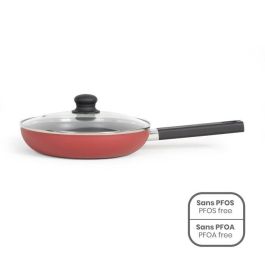 Sartén de 26 cm - LIVOO - MEP153R - Antiadherente, libre de PFOA y PFOS - Mango de silicona - Apta para todo tipo de fuegos, incluida inducción Precio: 32.49999984. SKU: B14NV5VPJY