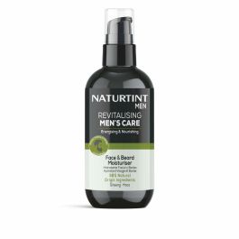 Naturtint REVITALISING MEN'S CARE hidratante facial y barba con Ginseng y Maca, 200 ml