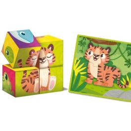 Lisciani Giochi LIS1695894063180 Juego de Asociación de Madera y Cartón para Destreza y Observación