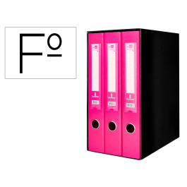 Liderpapel Módulo Archivador 3 Archivadores Folio 2 Anillas Mecanismo Palanca 52mm Rosa Precio: 16.94999944. SKU: B16XWBEJEJ